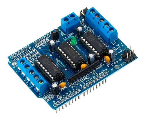 Arduino Motor Driver Shield L293d Controlador Pwm [ Max ]