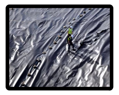 Hule Naylo Para Invernadero, Negro Cal.600 4m X 3.5m