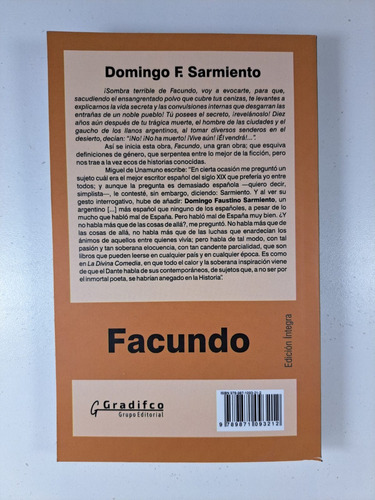 Lote X 2 Libros - Domingo F . Sarmiento