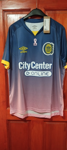 Camiseta Rosario Central Talla Ly Xl Lucha Contra El Cáncer 