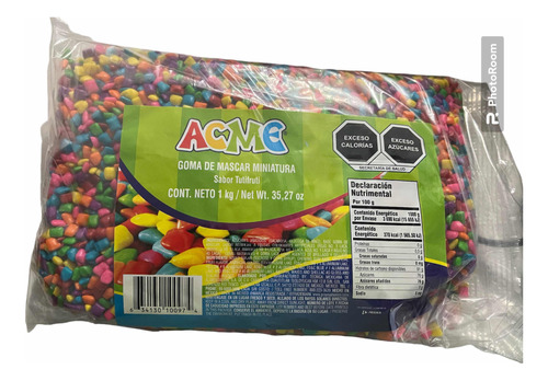 Goma De Mascar Miniatura Acme 1kg