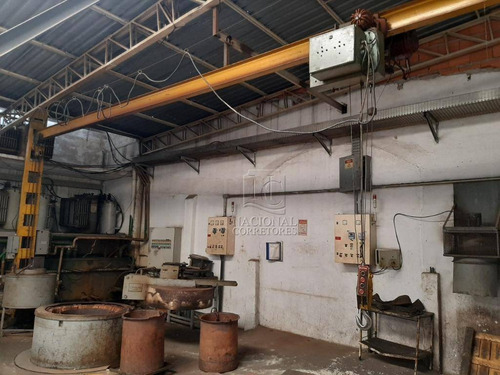 Galpão Para Alugar, 1400 M² Por R$ 12.000,00/mês - Vila Sacadura Cabral - Santo André/sp - Ga0425