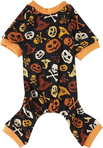 Pijama Calavera Para Perro Ropa Calabaza Para Disfraz Mascot