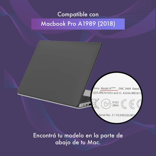 Protector Acrilico Compatible Macbook Pro 13 A1989 - 2018