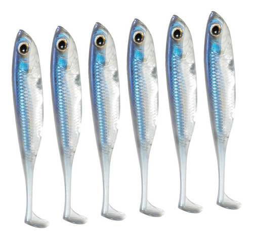 6x Señuelos De Pesca Suministros De Cebo Artificial