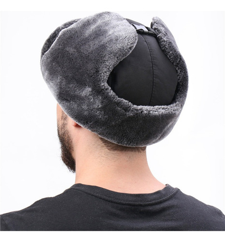Gorra Impermeable Con Emblema Soviético Fighter Ushanka