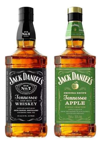 Pack X2 Jack Daniel´s Old No. 7 + Jack Daniel´s Apple Whisky