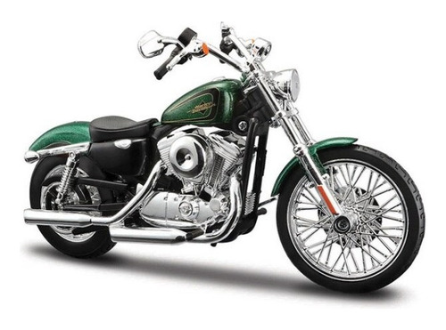 Harley Davidson Modelo 2013 Xl 1200v Seventy-two Escala 1/12