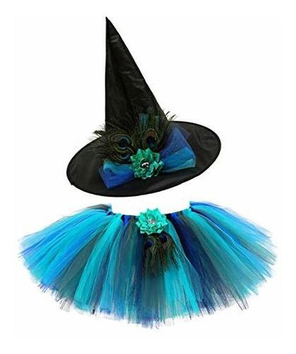 Tutu Dreams Peacock Tutu Outfits For Girls 2-14y Witch Costu