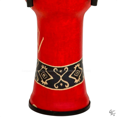 Imagen 7 de 8 de Djembe Toca Freestyle 9 Mecanico Rp Sfdmx-9rp Profesional