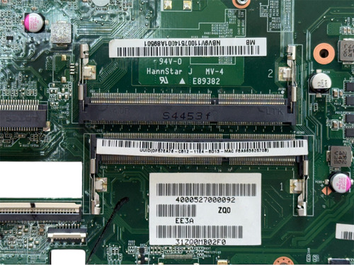 Placa Mãe Notebook Acer E5-471-38fq Corei3-4005u ((defeito)) Verde (Usado)