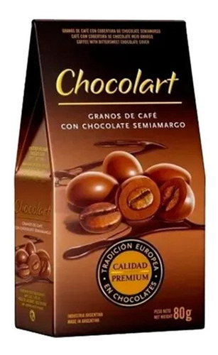 Chocolart Granos De Café C/choco Estuche 80gr - Cioccolato 
