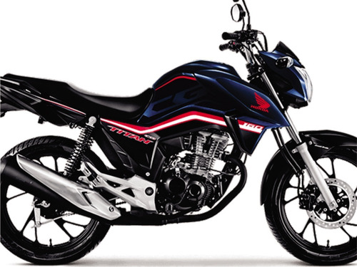 Adesivo Tanque Lateral Cg Titan 160 2018, 2019, 2020, 2021