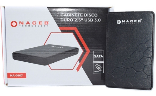 Gabinete Disco Duro 2.5  Sata Usb 3.0 Naceb Na-0107