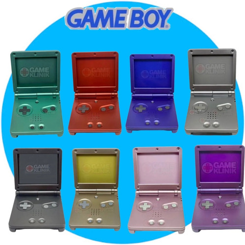 Carcasa Game Boy Advance Sp Gba Kit Completo + Herramienta