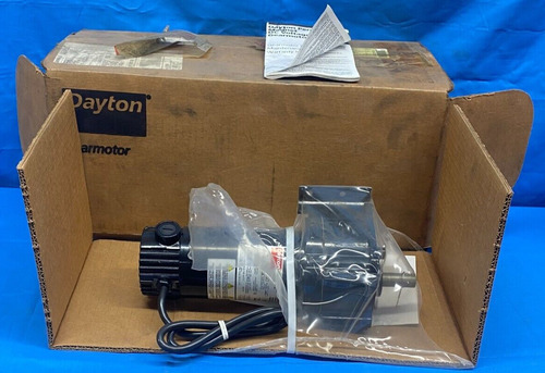 Dayton Parallel Industrial Gear Motor 4z129b 90v Dc Tenv Jjo