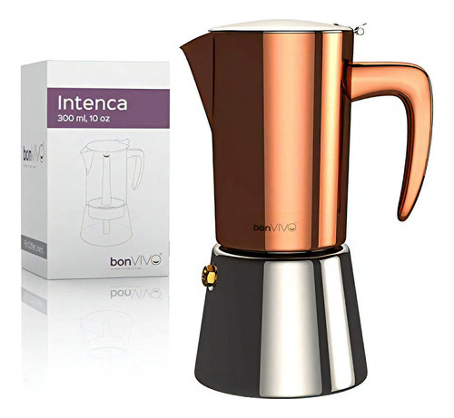 Bonvivo Intenca Stovetop Espresso Maker Cafetera Espresso It