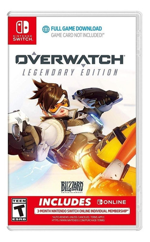 Overwatch  Legendary Edition Blizzard Entertainment Nintendo Switch Físico