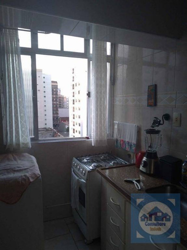 Imagem 14 de 20 de Apartamento Com 1 Dormitório À Venda, 56 M² Por R$ 202.000,00 - Itararé - São Vicente/sp - Ap5881