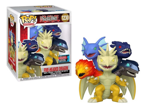 Funko Pop Five-headed Dragon #1230 Gameplanet Yu- Gi- Ho