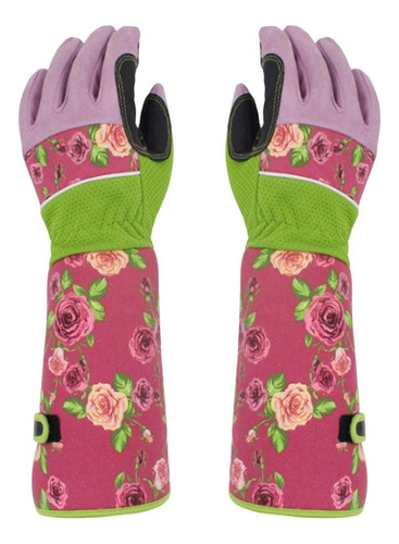 Guantes De Jardinería Guantelete A Prueba De Espinas De