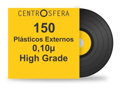 Imagem 1 de 2 de 150 Plásticos Para Proteção Das Capas De Lp Disco Vinil