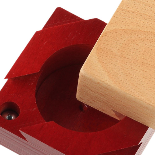 Caja De Madera Con Rompecabezas Para Exterior 7,3x7,3cmx5cm