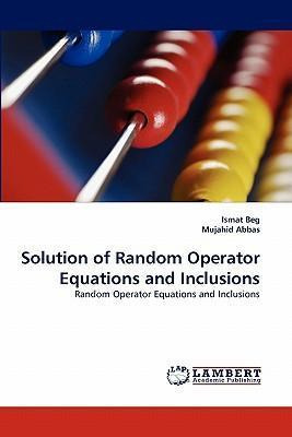 Libro Solution Of Random Operator Equations And Inclusion...
