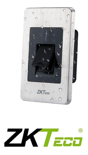 Lector De Huellas Rs485 125khz Para Empotrar Exterior Zkteco