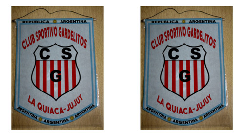 Banderin Mediano 27cm Sportivo Gardelitos La Quiaca Jujuy