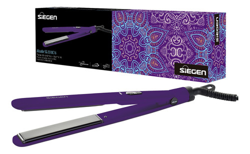 Alisador Siegen Sg-3510c16 Cerámica + Tourmalina Color Morado