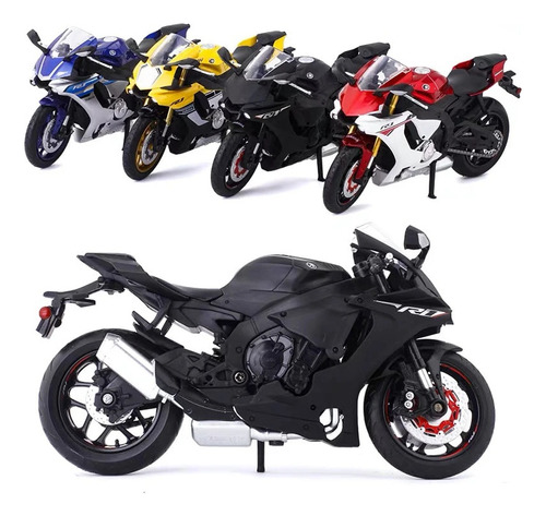 Yamaha Yzf 1:12 Miniatura Metal Autos Colección Regalo [u]