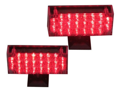 Kit Strobo 44 Leds Super Vermelho Type R