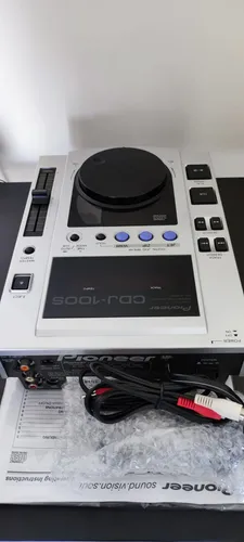 Pioneer CDJ　CDJ-100S ｘ２ Cdj Pioneer Par Cdj-100s Novo Na Caixa Manual Uso 1 Vez Raro