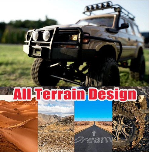 Rc Rock Crawler Rc Truck 4x4 Wpl C54-1 Rtr Escala 1/16 Rc Cr