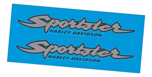 Adesivo Compatível Tanque Harley Davidson Sportster 883 006