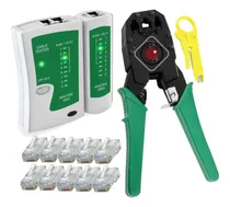 Comprar Pinza Crimpeadora Tester Red Cable Red Utp Rj45 Rj11 Fichas