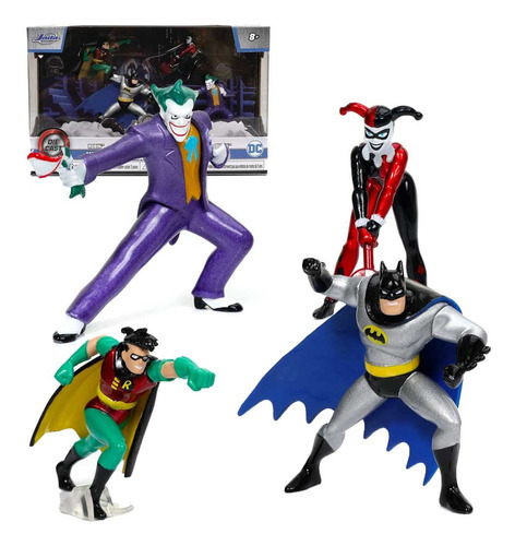 Diorama Scene Batman Robin Harley Quinn The Joker 31353, De Sin . Editorial Jada Toys - Wbr, Tapa Blanda En Inglés, 2022