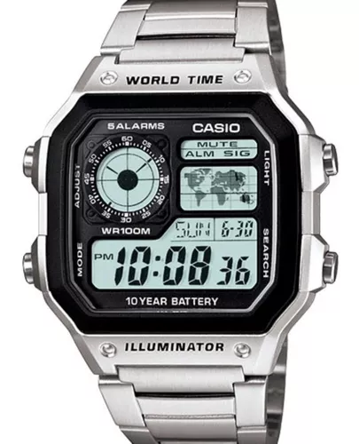Reloj Casio Hombre Deportivo Ae-1000w 1a Impacto Online