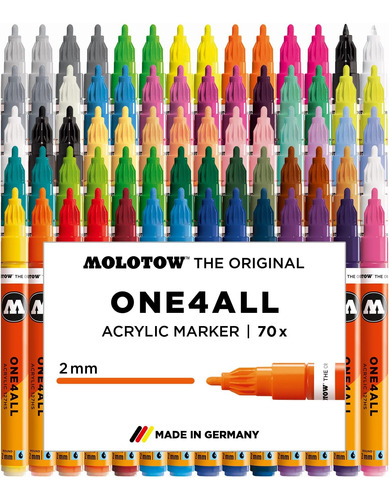 Molotow One4all 127hs Acryl Marker Display-set Complete (2,0