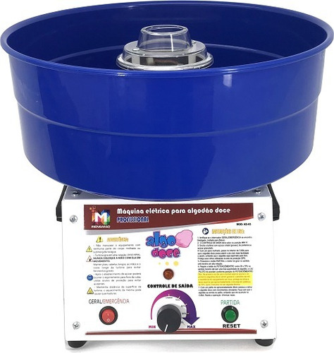 Máquina Para Algodão Doce Profissional Inovamaq + Brinde