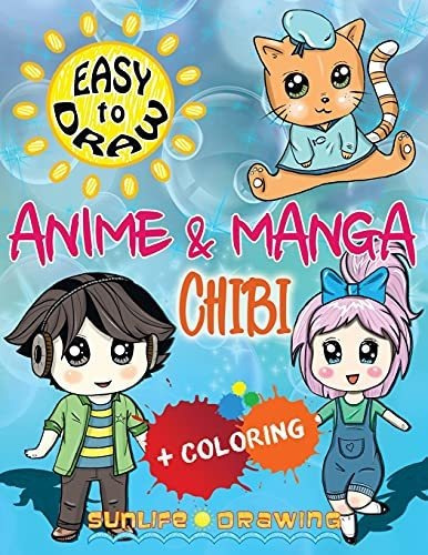 Book : Easy To Draw Anime And Manga Chibi Draw And Color 20