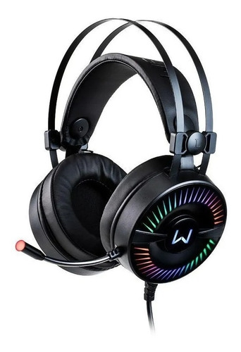  Headset Gamer Warrior Flamma Usb 2.0 Stereo Led Rgb - Ph306