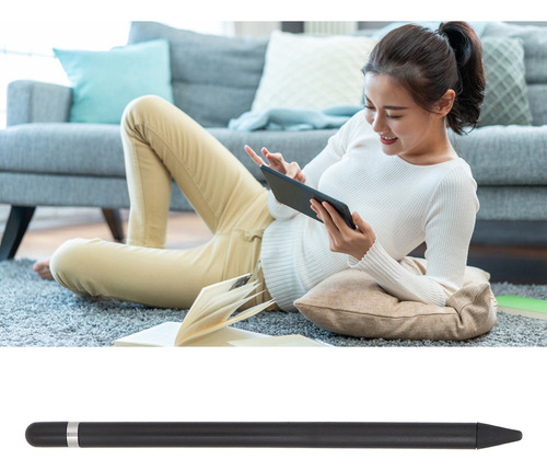 Lápiz Óptico Negro - Compatible iPad/celulares/pc