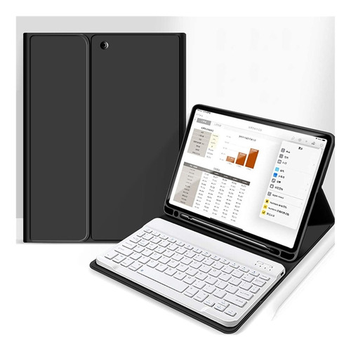 Funda Smart Case Con Teclado Para iPad Air 5ª Generación 10.