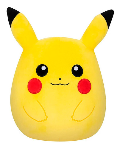Pelúcia Pokémon Squishmallows Pikachu De 25cm 3570 - Sunny