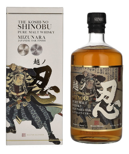 Whiskymizunara Oak  Shinobu Pure Malt 700ml .envio Gratis