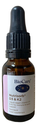 Vitaminas D3 Y K2 Nutrisorb Biocare 15ml