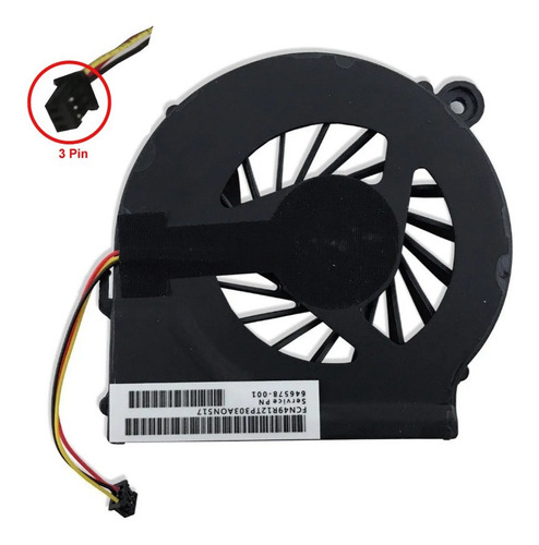 Ventilador Hp G42 G62 Compaq Cq42 Cq56 G4-1000 646578-001