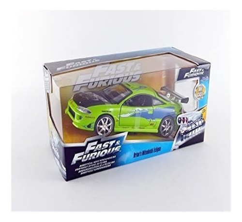Jada Toys Carro De Brinquedo Rápido E Furioso Com Eclipse
